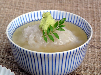 加賀蓮根を使った【蓮蒸し】