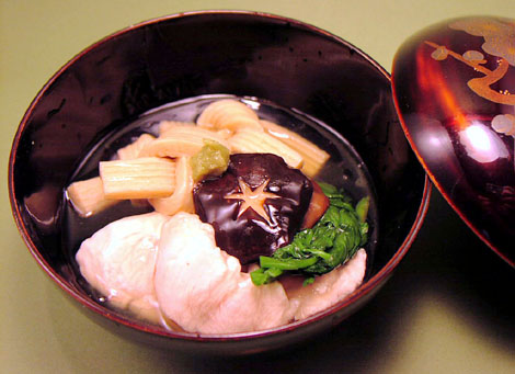 冶部煮に、ふっくらとした風味が加わります。