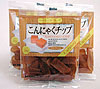 「こんにゃくチップ」キャラメル味