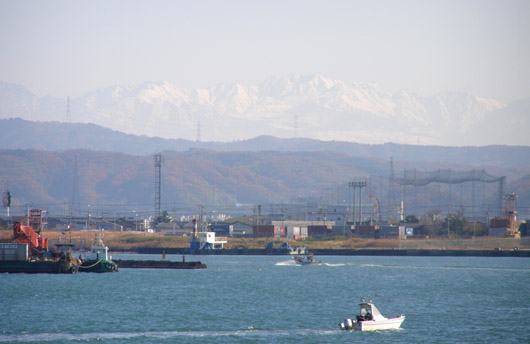 きれいな立山連峰