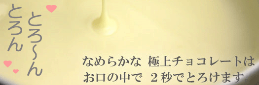 とろ?ん！オススメの【おしょうゆショコラ】